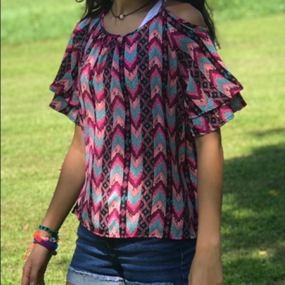 Off the Shoulder Top with Straps